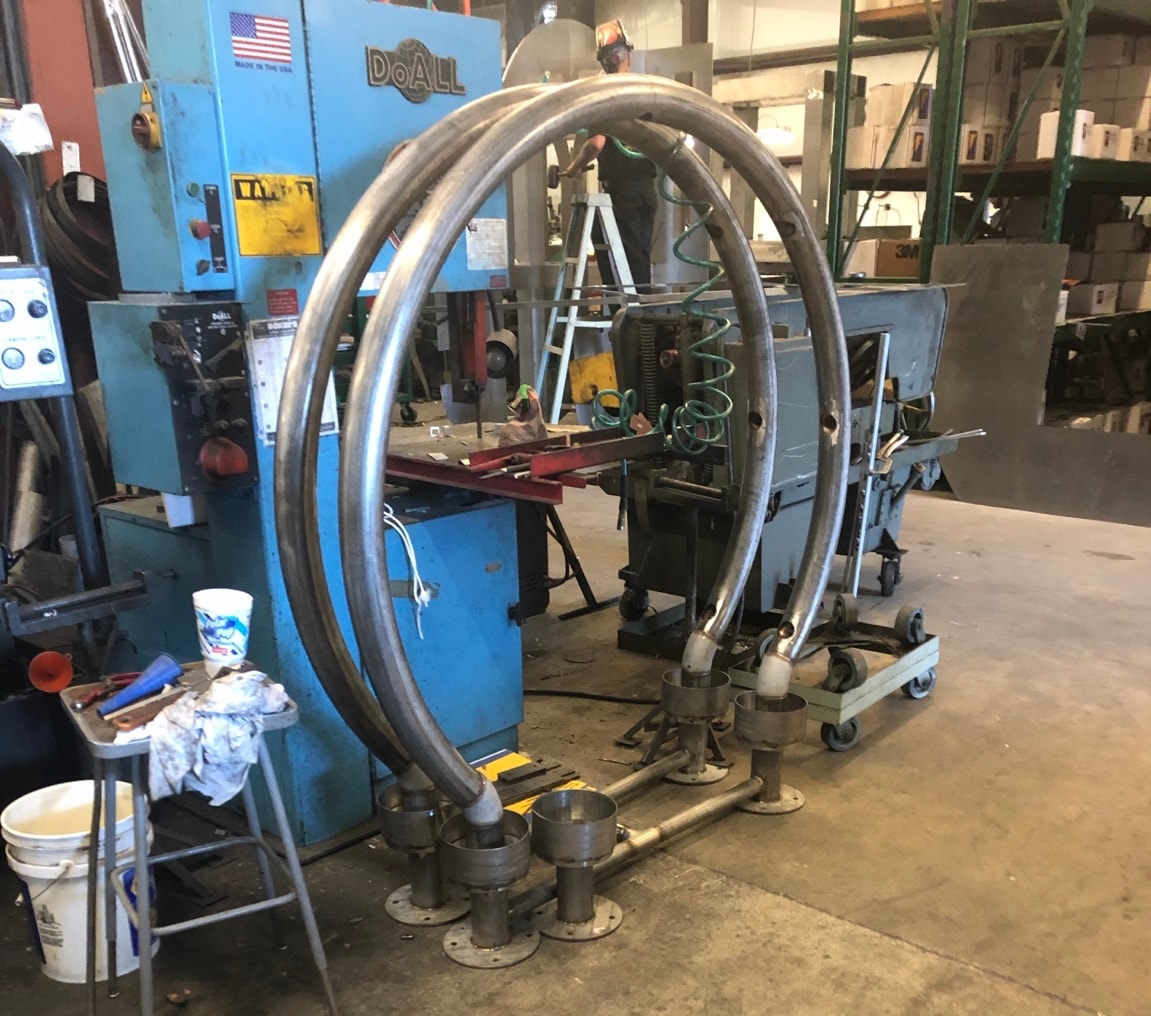 Residential Splash Pad Fabrication